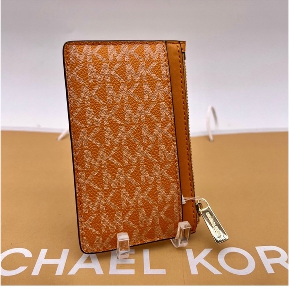 Michael Kors Jet Set Travel MD TZ Card Case Wallet - Picture 5 of 6